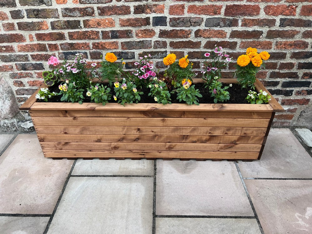 Willoughby Garden Trough Planter by Charles Taylor - 161cm - Image 10