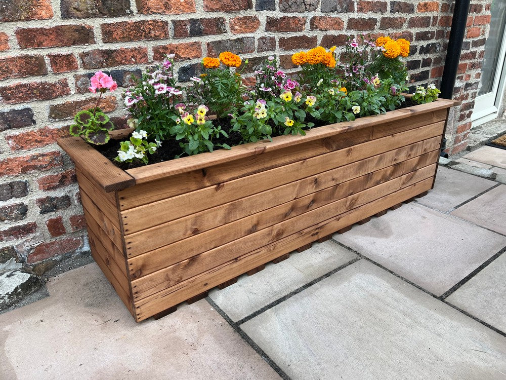 Willoughby Garden Trough Planter by Charles Taylor - 161cm - Image 12