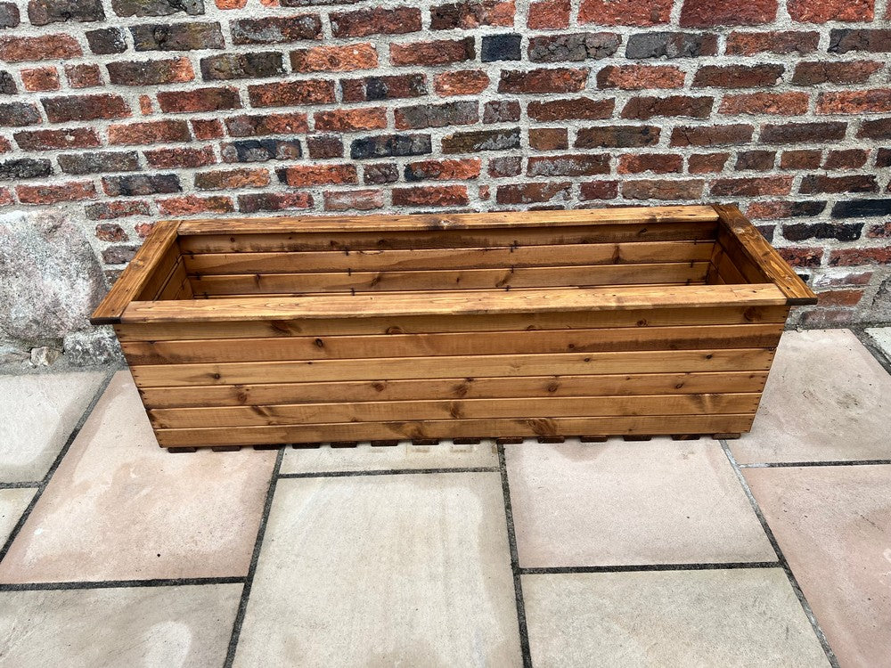 Willoughby Garden Trough Planter by Charles Taylor - 161cm - Image 6
