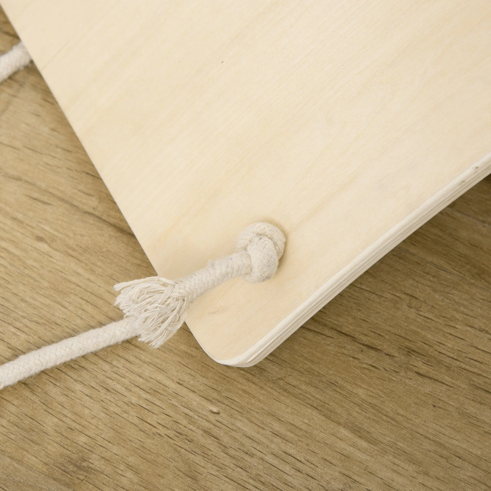 Wood Wobble Board with Ropes - Image 9