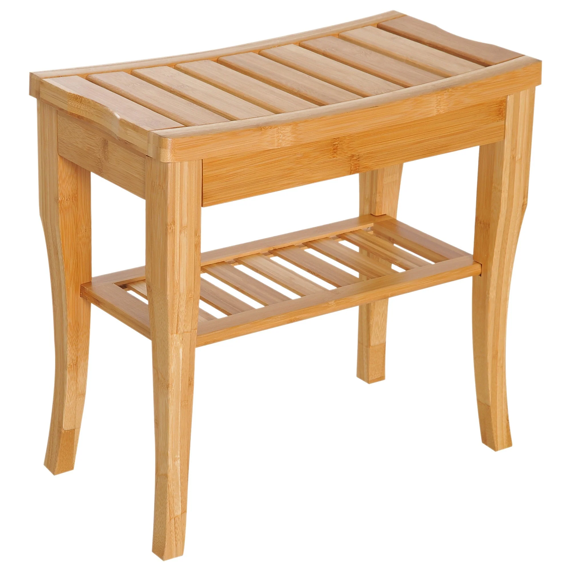 Wooden Bathroom Shower Bench - Image 2