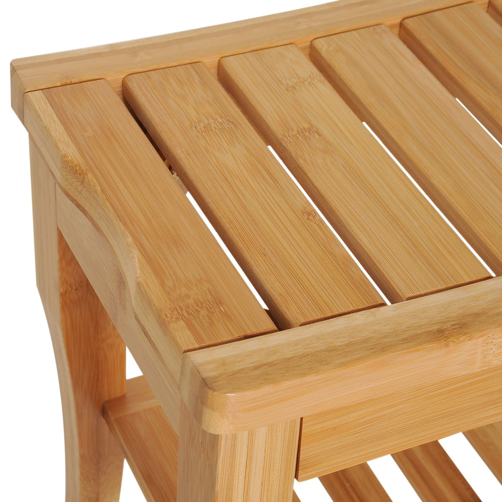 Wooden Bathroom Shower Bench - Image 3