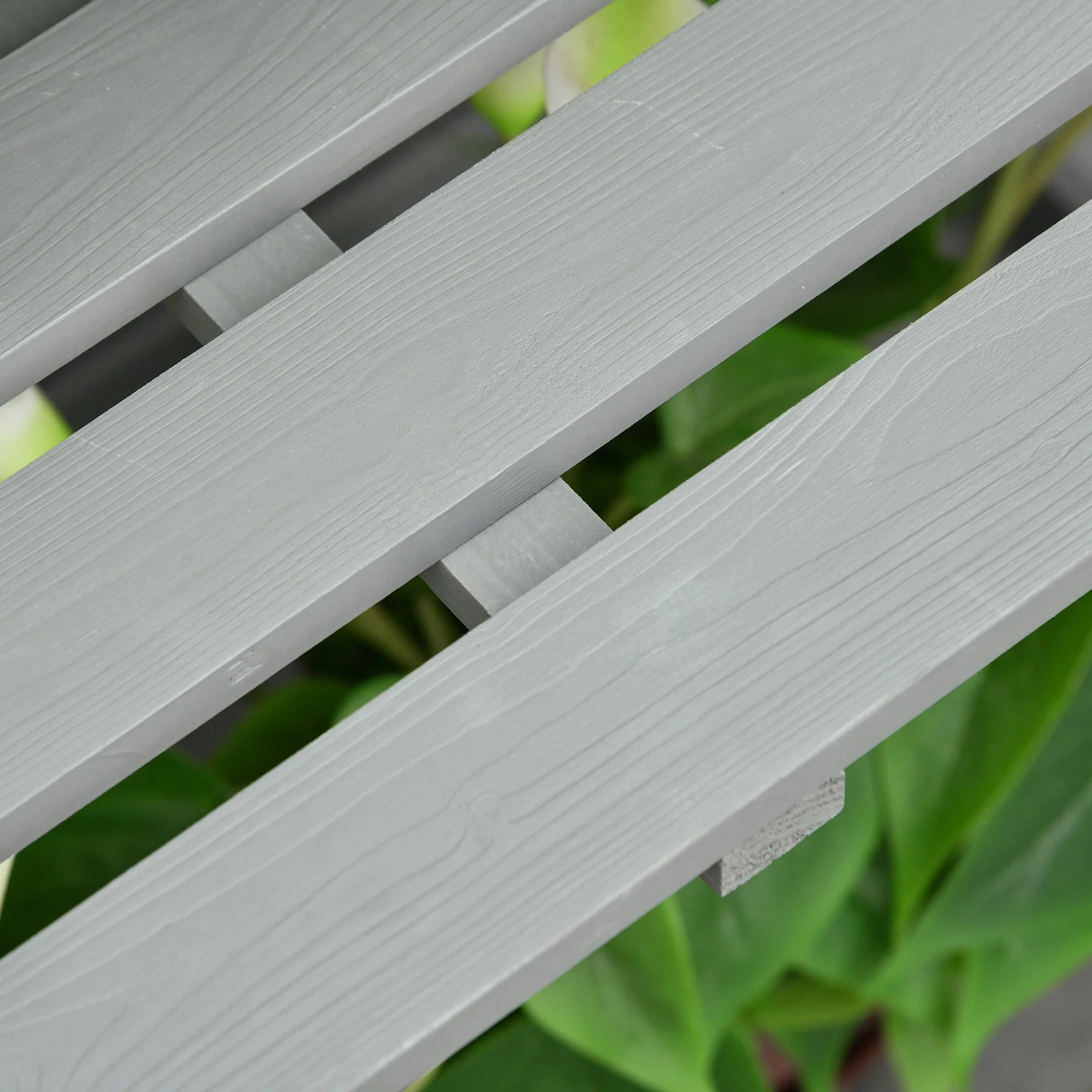 Wooden Cold Frame Greenhouse Polycarbonate Garden Grow House for Flower Vegetable Plants with Adjustable Shelf - Image 9