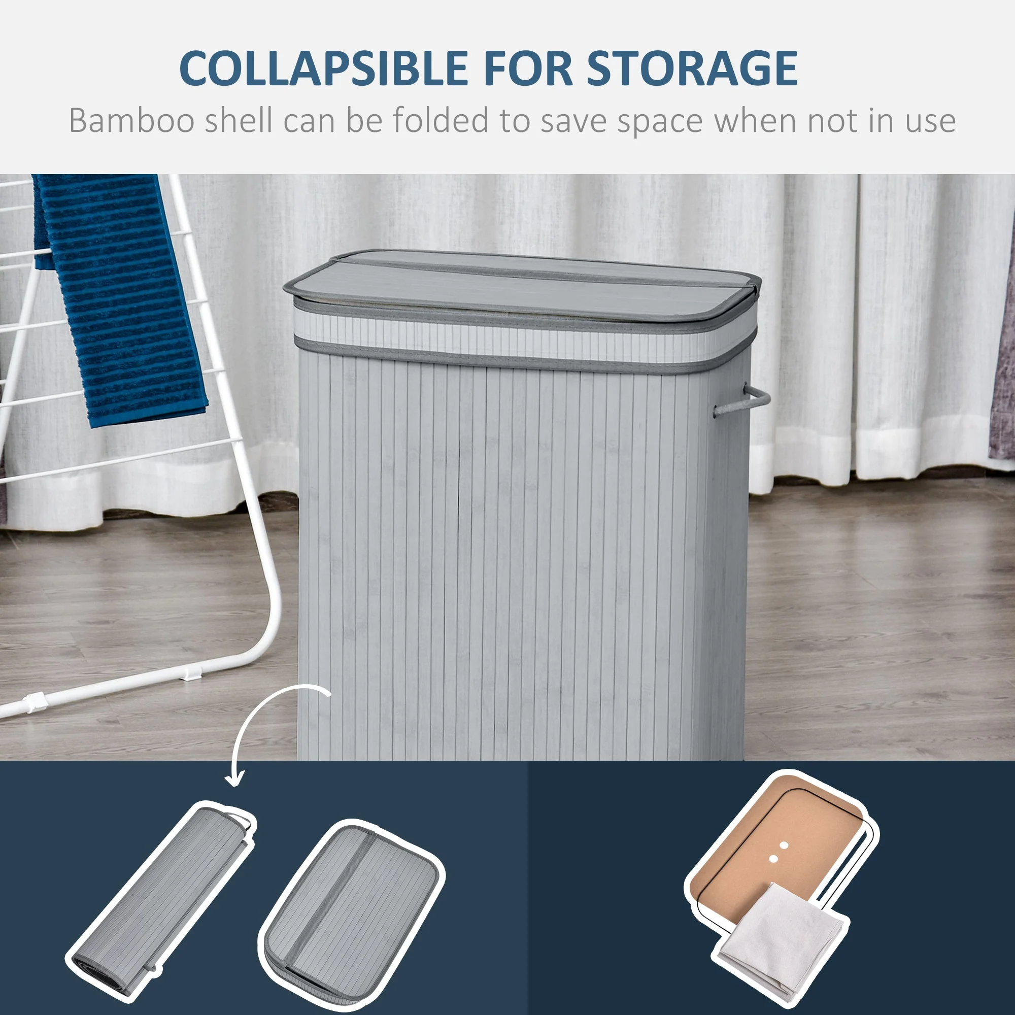 Wooden Laundry Basket - Image 4