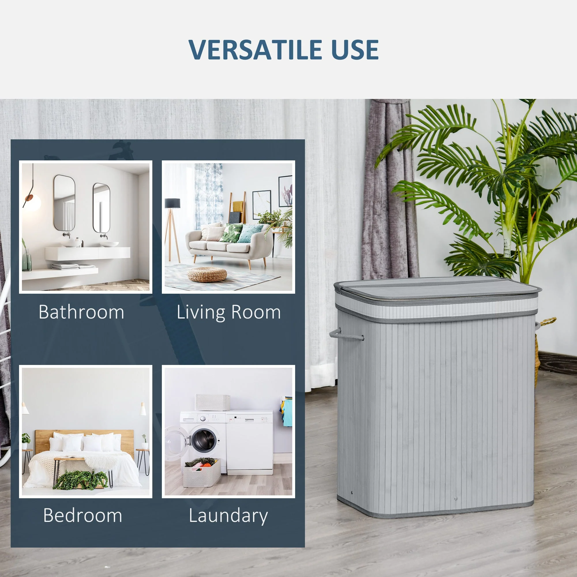 Wooden Laundry Basket - Image 6