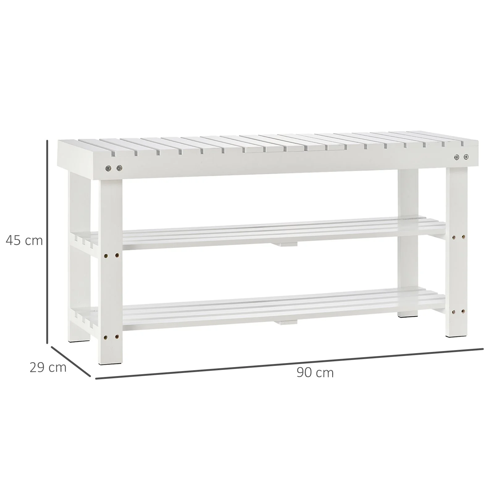 Wooden Shoe Bench - Image 3