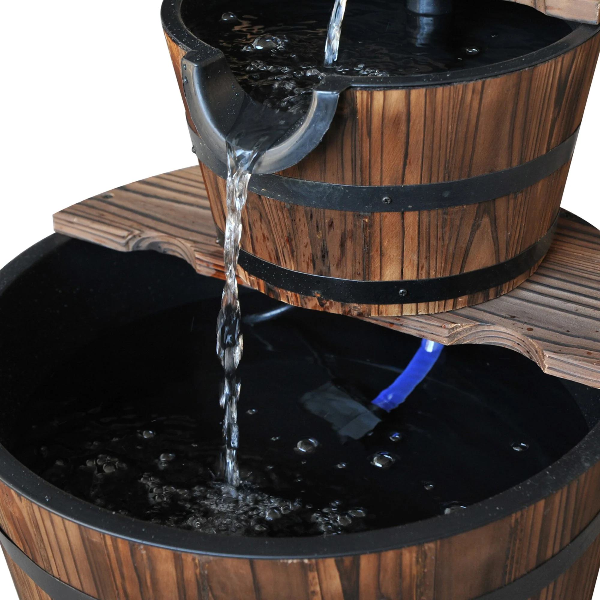 Wooden Water Pump Fountain - Image 8