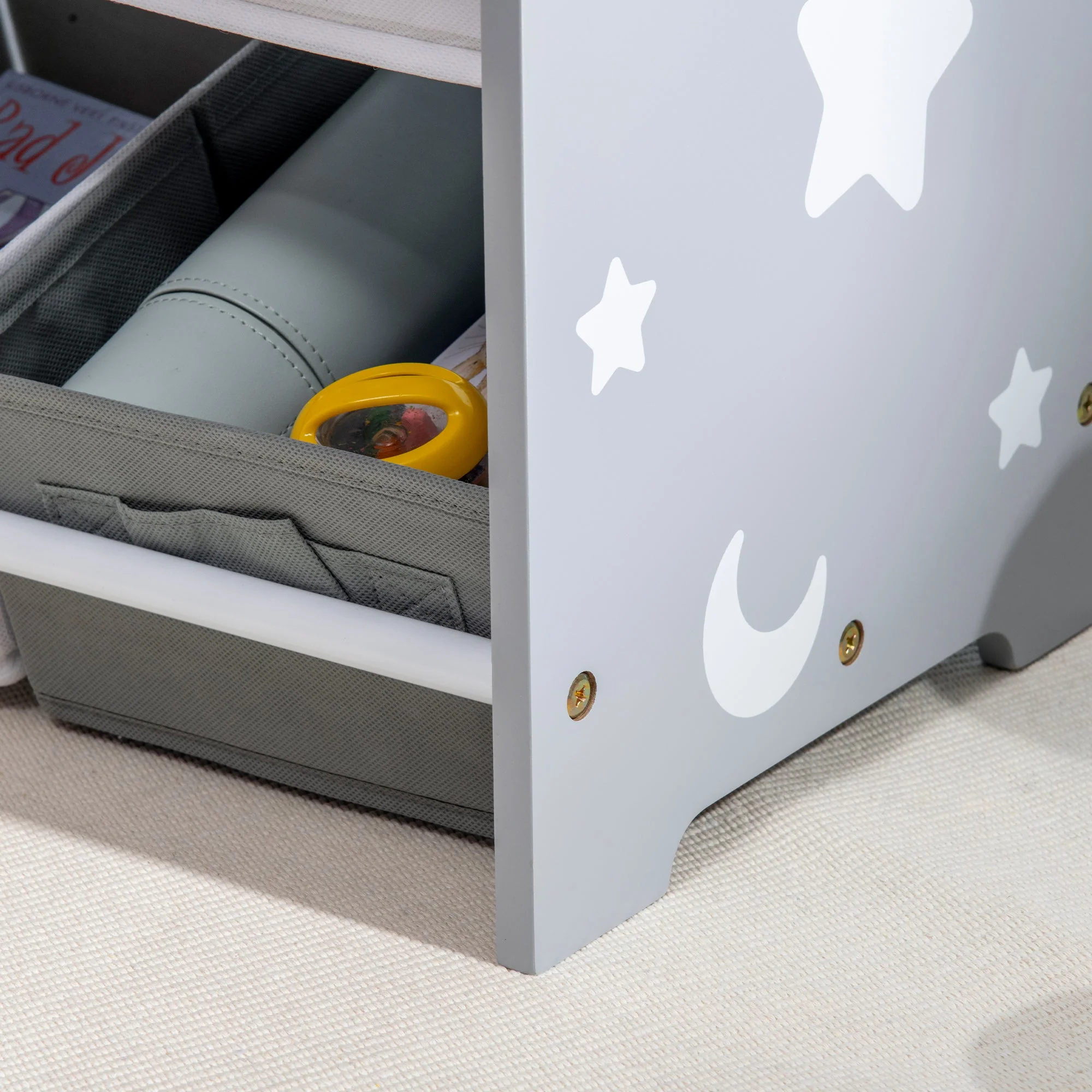 ZONEKIZ Kids Storage Unit with 9 Removable Storage Baskets - Image 8