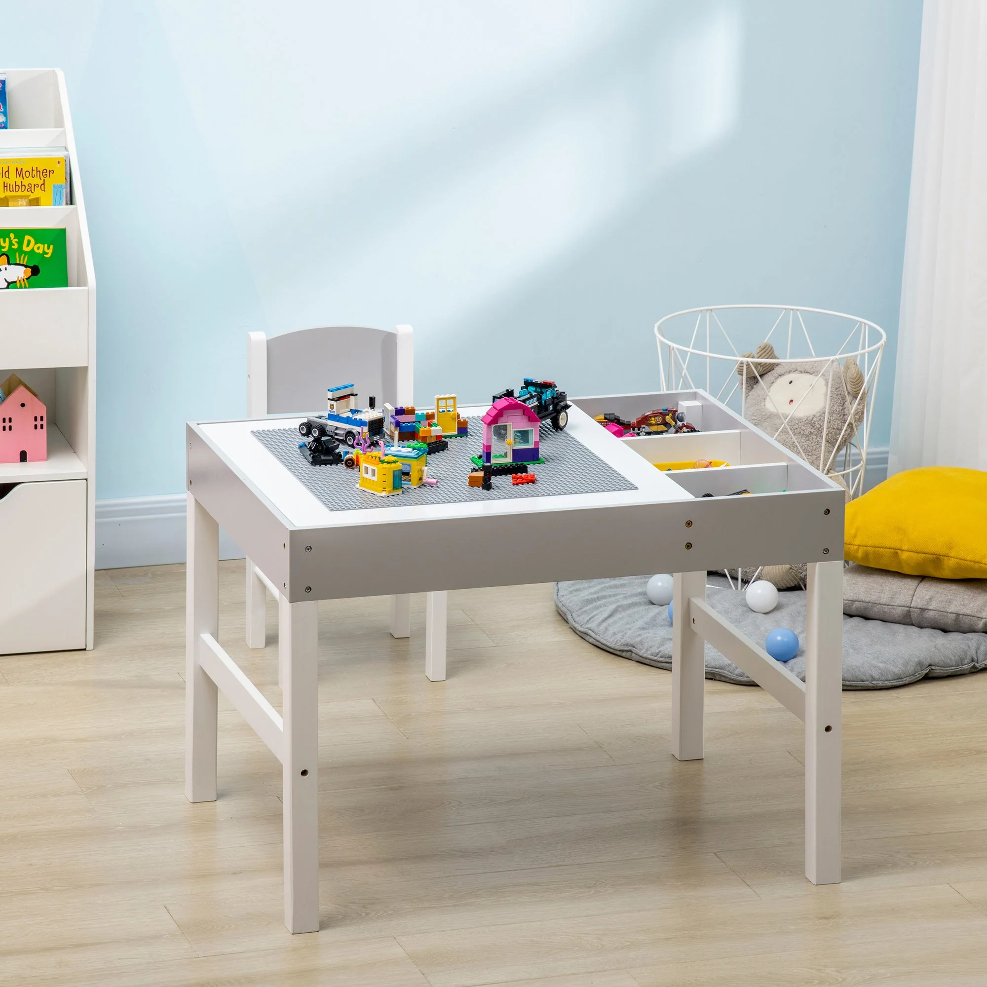 ZONEKIZ Kids Table and Chair Set - Image 6